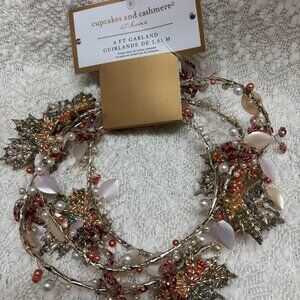 Cupcakes & Cashmere Jeweled and Beaded Fall Garland